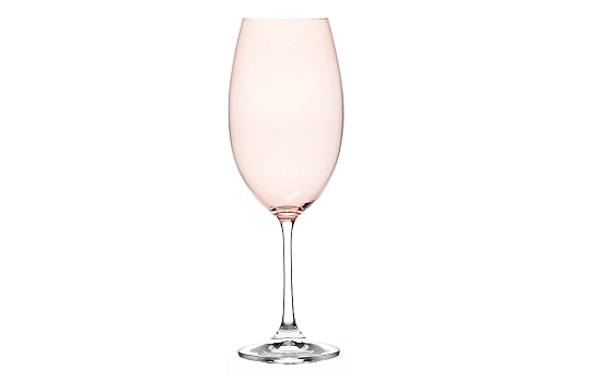 Pastel Rose Wine Glass 19 Oz.