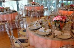 Illuminated Round Table 60"