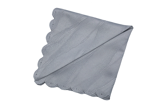 Napkin Moire Elite Silver