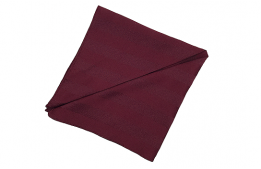 Napkin Satin Stripe Burgundy