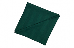Napkin Satin Stripe Hunter