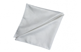 Napkin Peau de Soie White