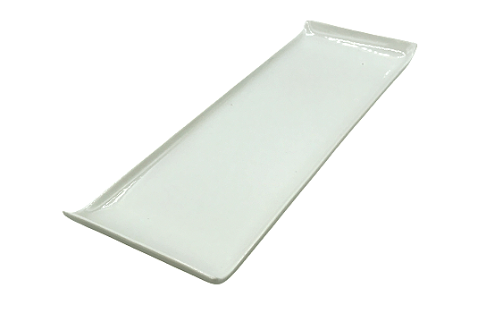 Rectangle Sushi Plate White 15.5" x 5"