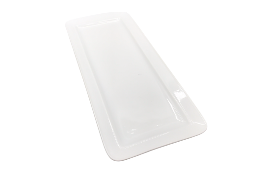 Rectangle White Plater 14.25" x 6"