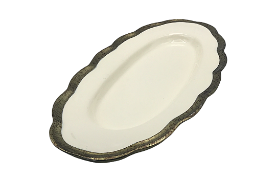 Campania Oval Platter 16.5" x 8"