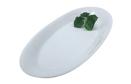 Platter Oval White 22" x 10.25" x 2"
