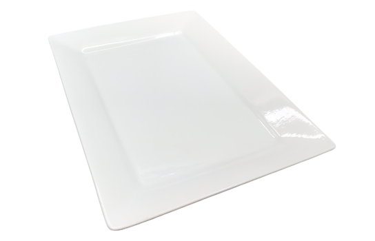 Rectangular White Platter 10" x 14"