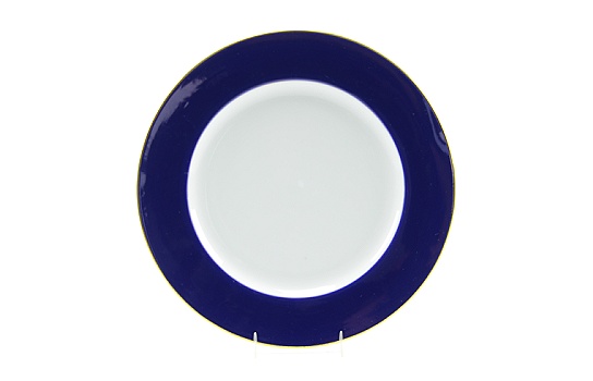 Service Plate Cobalt Blue