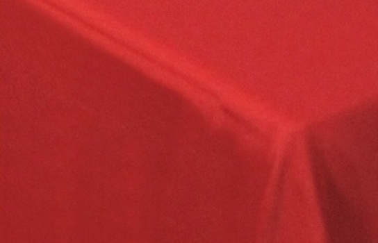 Tablecloth Red Visa 120" x 54" Rectangle