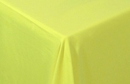 Tablecloth Yellow 120" x 54" Rectangle