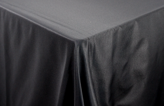 Tablecloth Duchess Black 156" x 90" Rectangle
