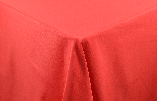 Tablecloth Xmas Red Visa 156" x 90" Rectangle