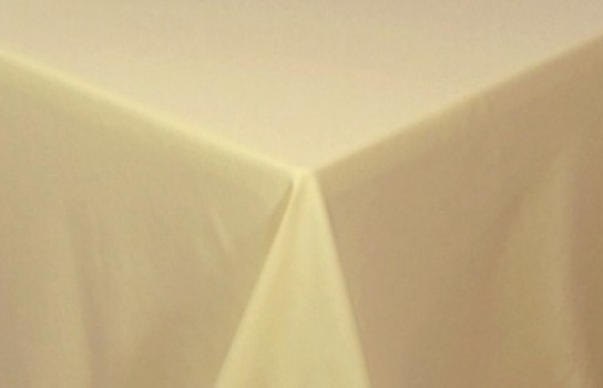 Tablecloth Visa Ivory 156" x 96" Rectangle