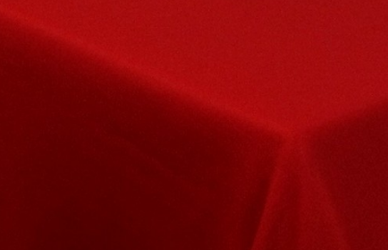 Tablecloth Scuba Red 156" x 89" Rectangle