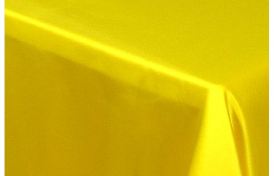 Tablecloth Peau de Soie Yellow 122" Square