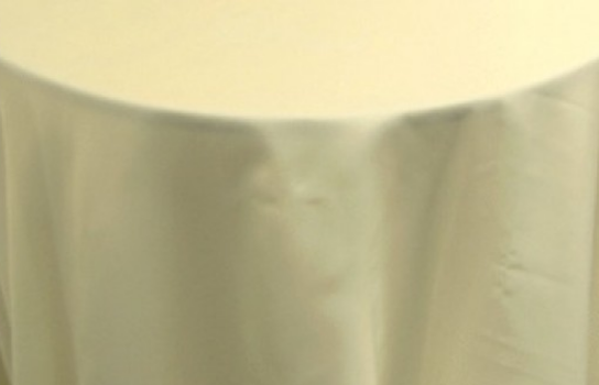 Tablecloth Chiffon Ivory 118" Round