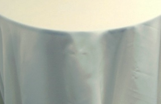 Tablecloth Chiffon White 118" Round