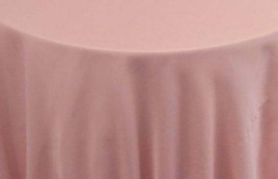 Tablecloth Chiffon Dusty Pink 118" Round