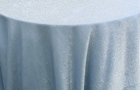 Tablecloth Sparkle Blue 120" Round