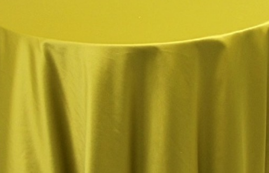 Tablecloth Gold Satin 120" Round