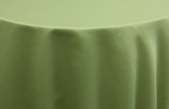 Tablecloth Elite Olive Satin 120" Round