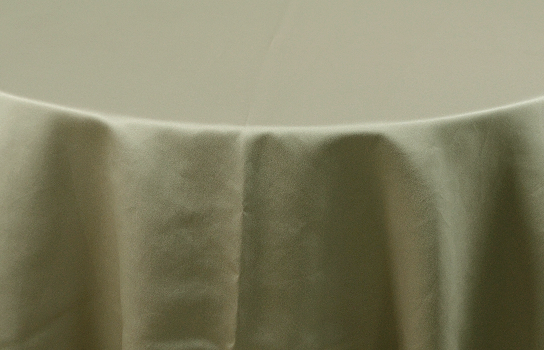 Tablecloth Satin Silver 120" Round