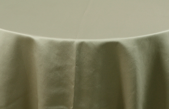 Tablecloth Satin Silver 120" Round Tablecloth Satin Silver 120" Round