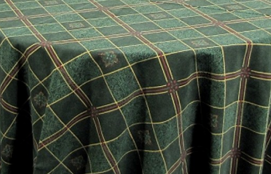 Taffetta Tartan 120" Round 