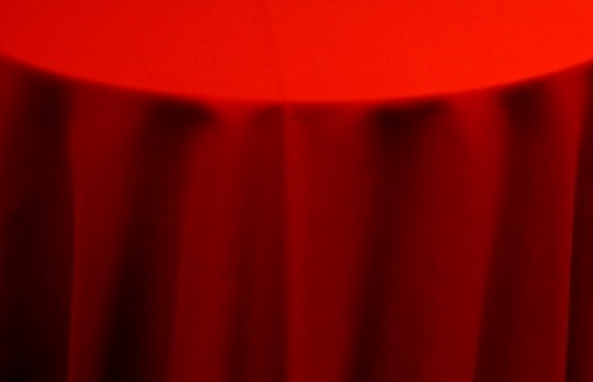 Tablecloth Elite Fire Red 120" Round