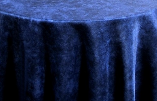Tablecloth Marble Blue 120" Round