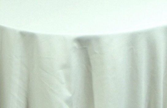 Tablecloth White Visa 120" Round