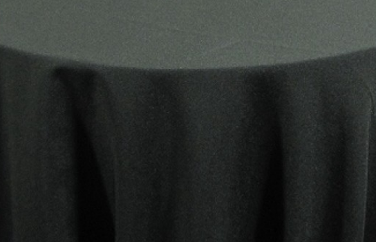 Tablecloth Black Visa 120" Round