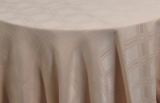 Tablecloth Windom Peach 120" Round