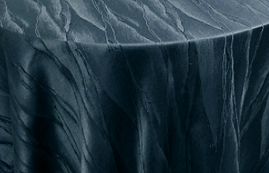 Tablecloth Moire Elite Midnight Blue 120" Round
