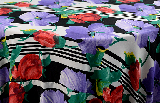 Tablecloth Rose Symphony 120" Round