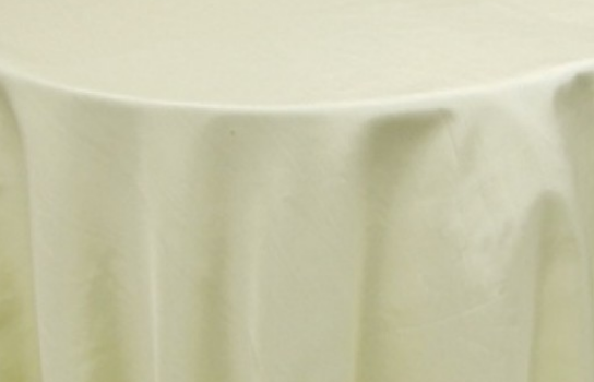 Tablecloth Moire Ivory 120" Round