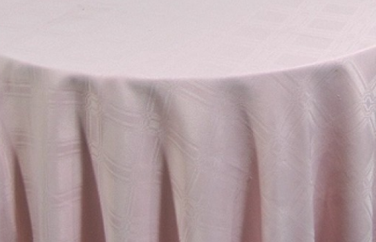 Tablecloth Windom Light Pink 120" Round