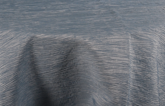 Tablecloth Crinkle Ice Blue 120" Round