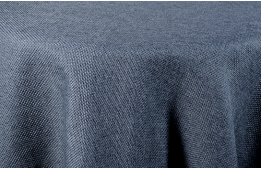 Tablecloth Burlap Grey 120" Round