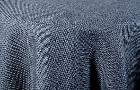 Tablecloth Burlap Grey 120" Round