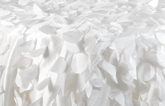 Tablecloth Venus White Cream 120" Round