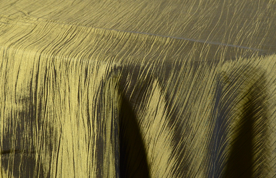 Tablecloth Crinkle Moss Green 120" Round