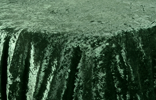 Tablecloth Velvet Green 120" Round