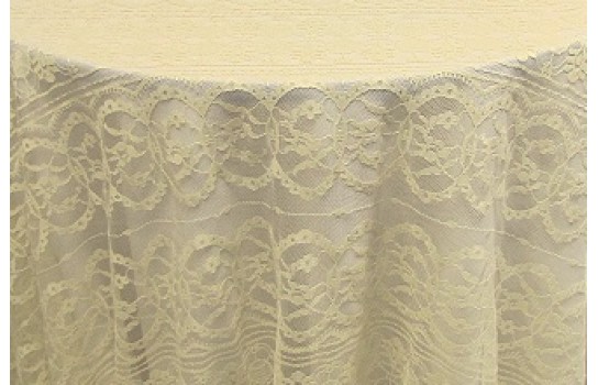 Tablecloth Fisher Lace 120" Round