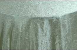 Tablecloth Satin Pearl Ivory 122" Round