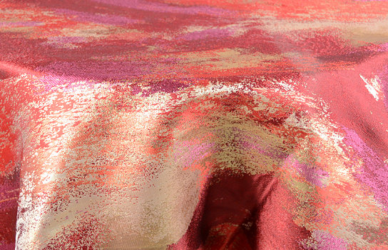 Tablecloth Artiste Red 122" Round