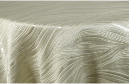 Tablecloth Charisma Ivory 122" Round