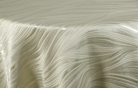 Tablecloth Charisma Ivory 122" Round