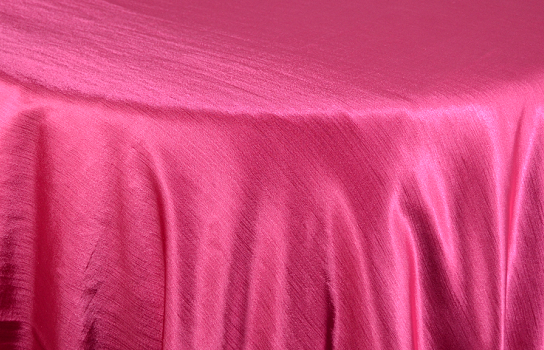 Tablecloth Majestic Satin Raspberry 122" Round