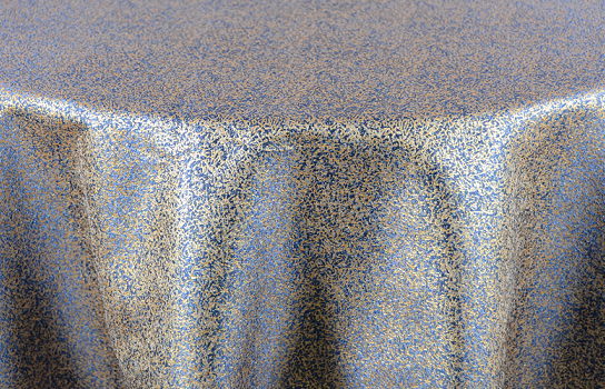 Tablecloth Blue Granite 122" Round